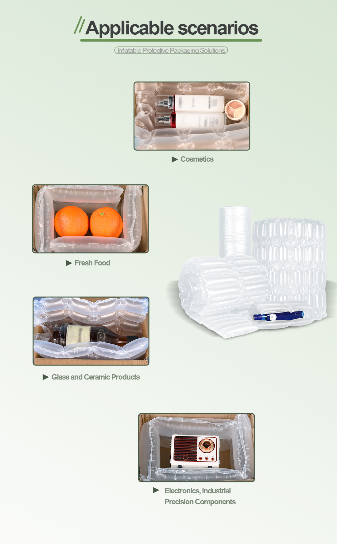 Two Rows/ Four Rows Air Bubble Film07 Two Rows/ Four Rows Air Bubble Film07