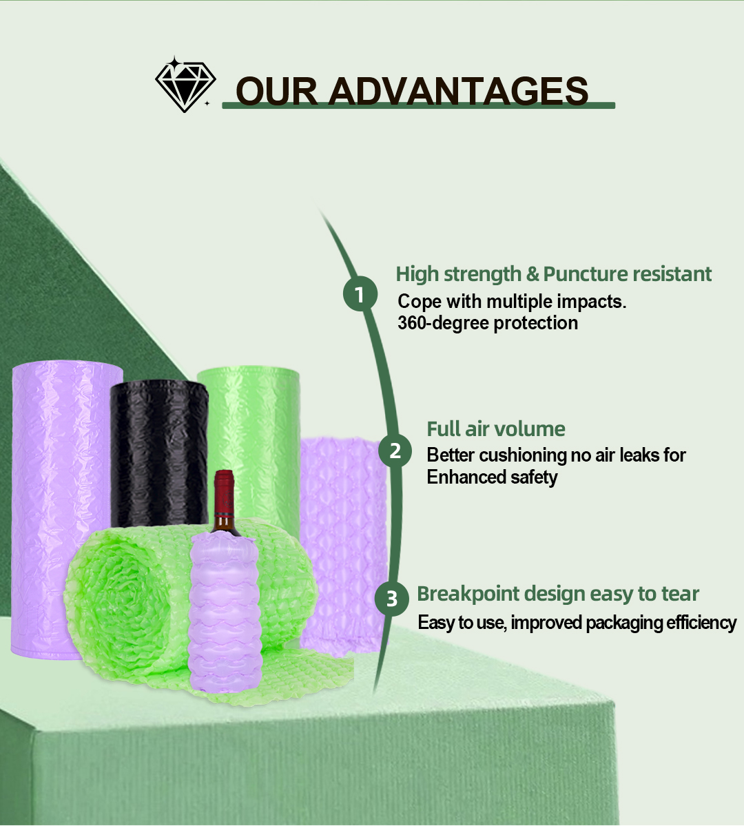 Colourful Air Bubble Film 03 Colourful Air Bubble Film 03