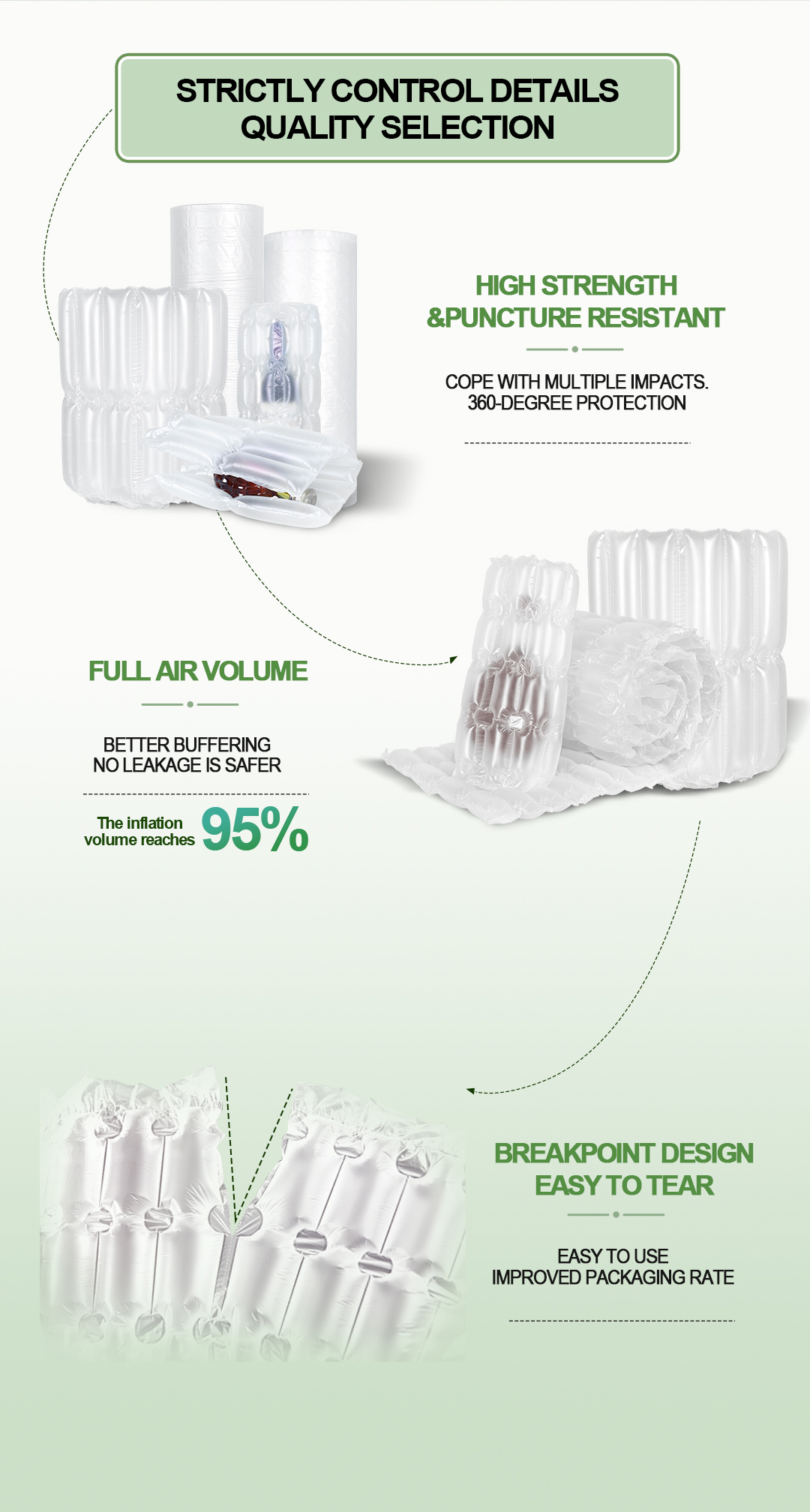 Two Rows/ Four Rows Air Bubble Film05 Two Rows/ Four Rows Air Bubble Film05