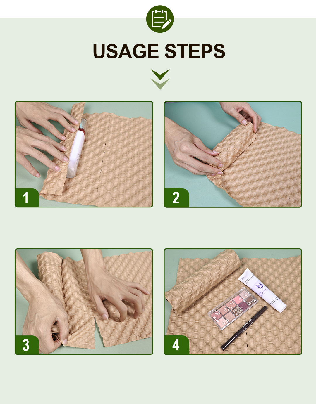 Embossed Kraft Bubble Paper Roll 02 Embossed Kraft Bubble Paper Roll 02